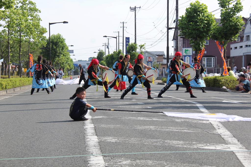 奥州前沢よさこいFesta11中編（奥州前沢よさこいフェスタ2015) 2015/07/12