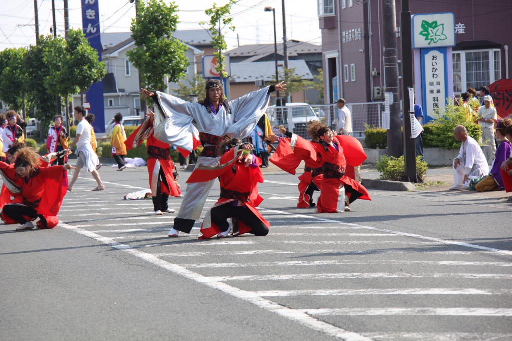 奥州前沢よさこいFesta11中編（奥州前沢よさこいフェスタ2015) 2015/07/12