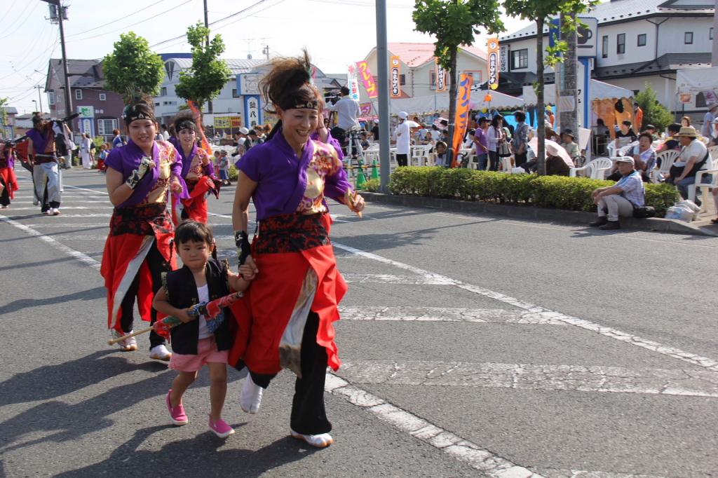 奥州前沢よさこいFesta11中編（奥州前沢よさこいフェスタ2015) 2015/07/12
