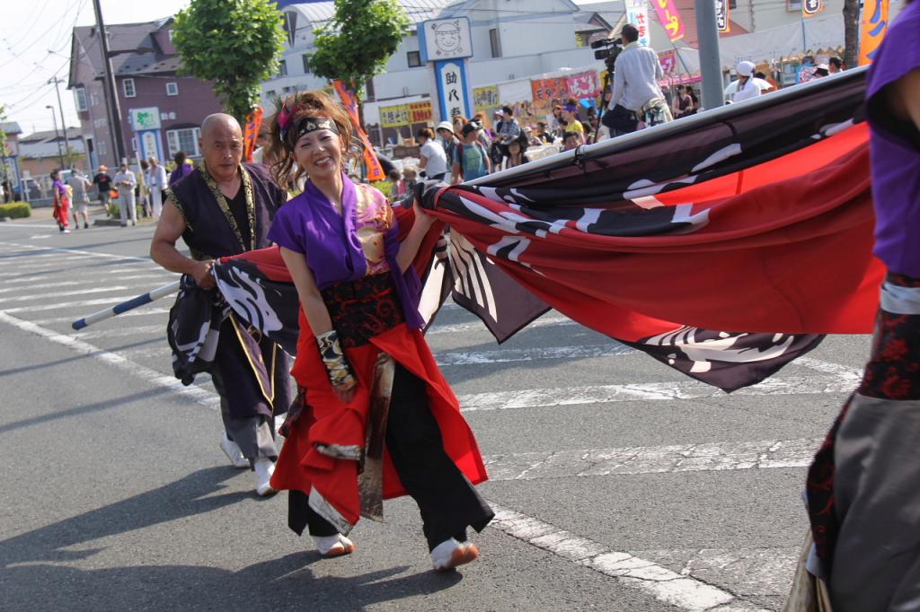 奥州前沢よさこいFesta11中編（奥州前沢よさこいフェスタ2015) 2015/07/12