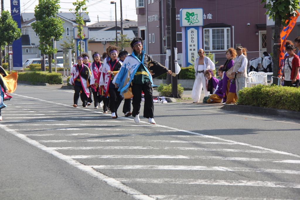 奥州前沢よさこいFesta11中編（奥州前沢よさこいフェスタ2015) 2015/07/12