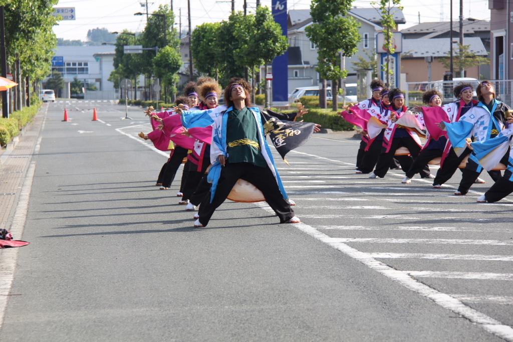 奥州前沢よさこいFesta11中編（奥州前沢よさこいフェスタ2015) 2015/07/12