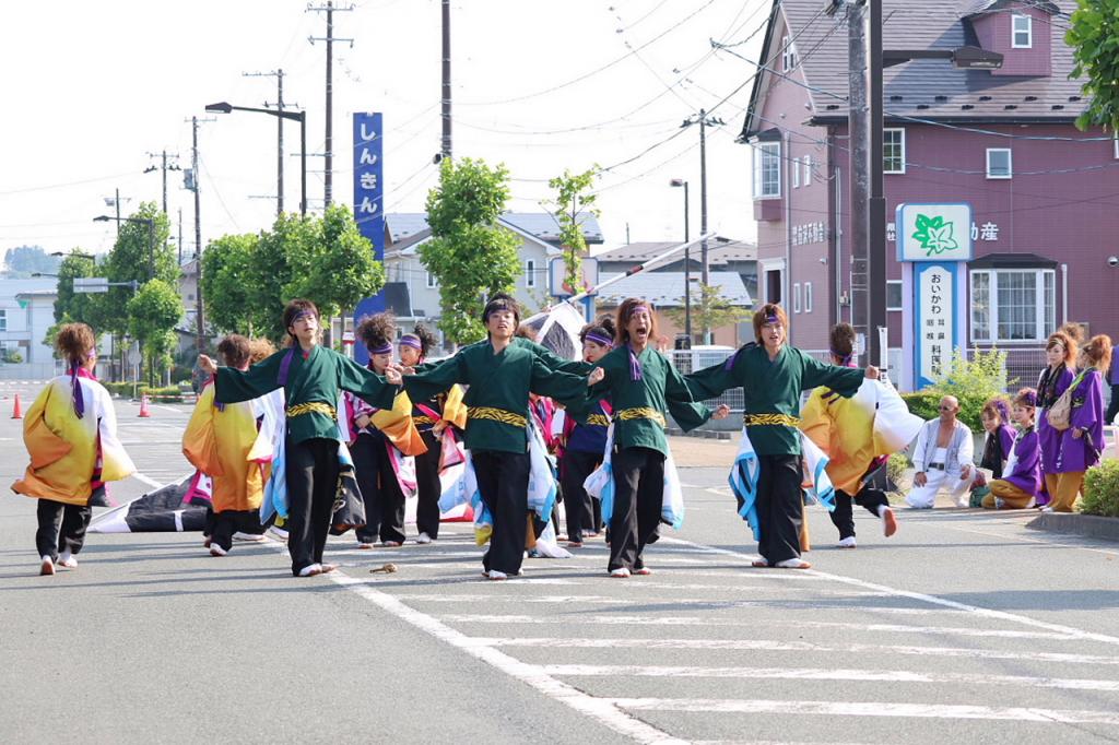 奥州前沢よさこいFesta11中編（奥州前沢よさこいフェスタ2015) 2015/07/12