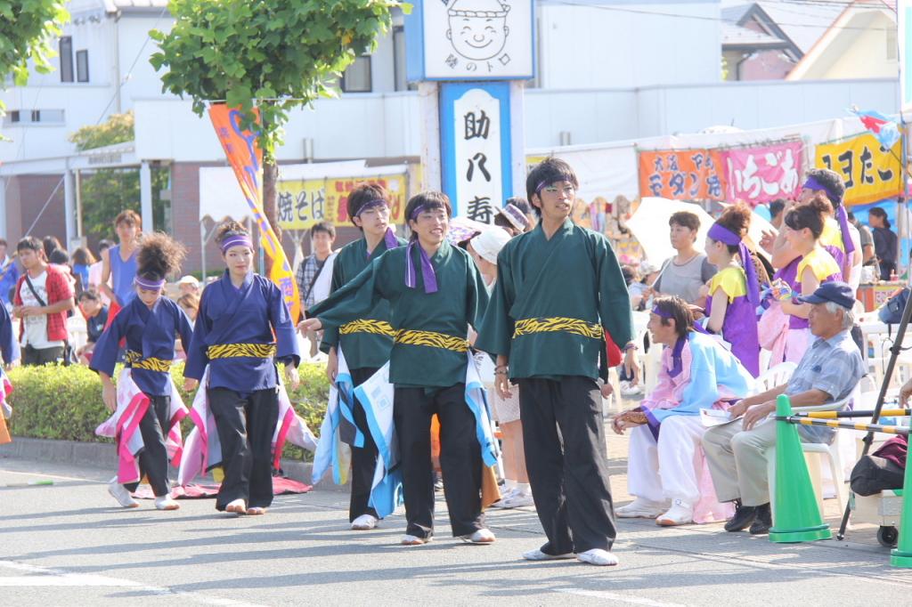 奥州前沢よさこいFesta11中編（奥州前沢よさこいフェスタ2015) 2015/07/12