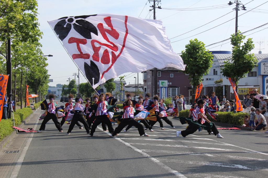 奥州前沢よさこいFesta11中編（奥州前沢よさこいフェスタ2015) 2015/07/12