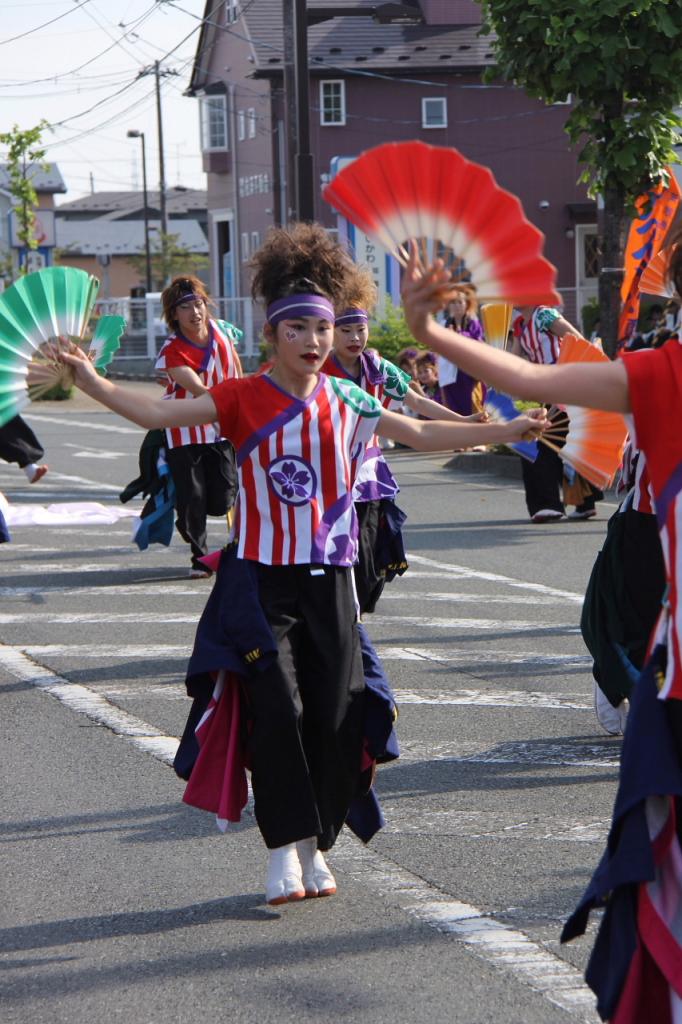 奥州前沢よさこいFesta11中編（奥州前沢よさこいフェスタ2015) 2015/07/12