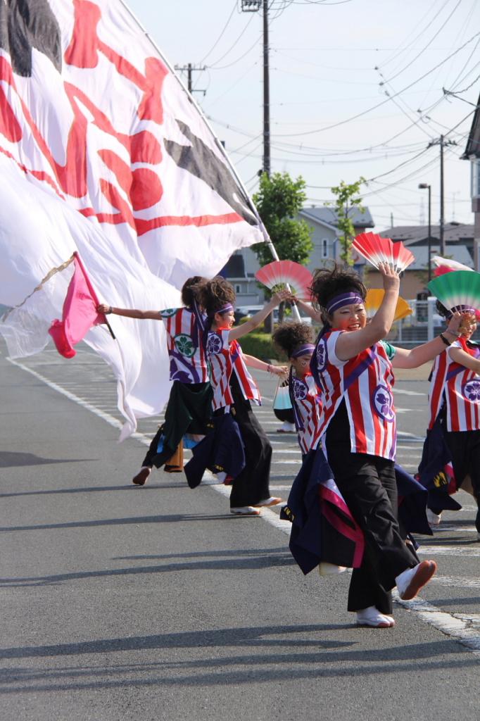 奥州前沢よさこいFesta11中編（奥州前沢よさこいフェスタ2015) 2015/07/12