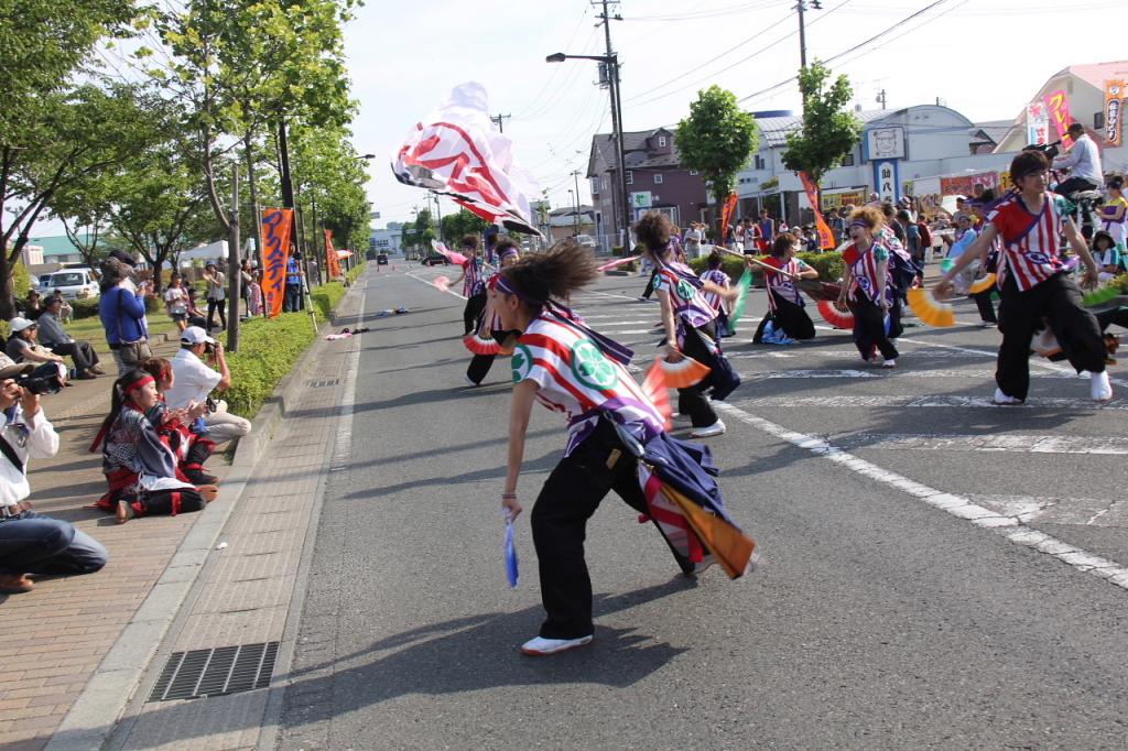 奥州前沢よさこいFesta11中編（奥州前沢よさこいフェスタ2015) 2015/07/12