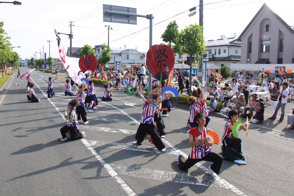 奥州前沢よさこいFesta11中編（奥州前沢よさこいフェスタ2015) 2015/07/12