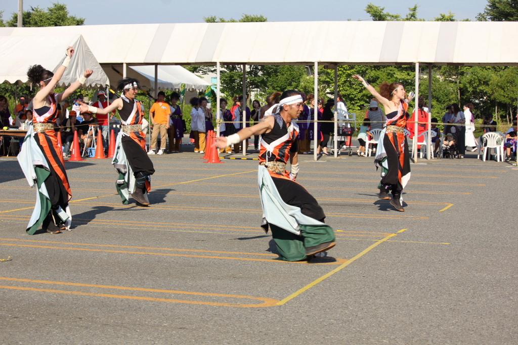 奥州前沢よさこいFesta11中編（奥州前沢よさこいフェスタ2015) 2015/07/12