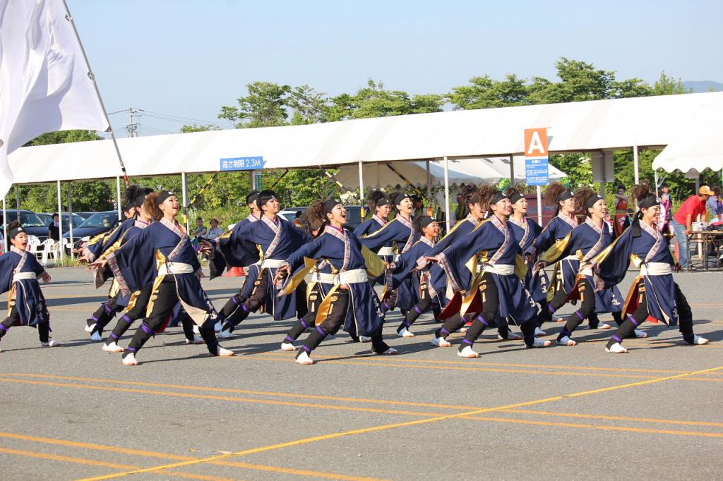 奥州前沢よさこいFesta11中編（奥州前沢よさこいフェスタ2015) 2015/07/12