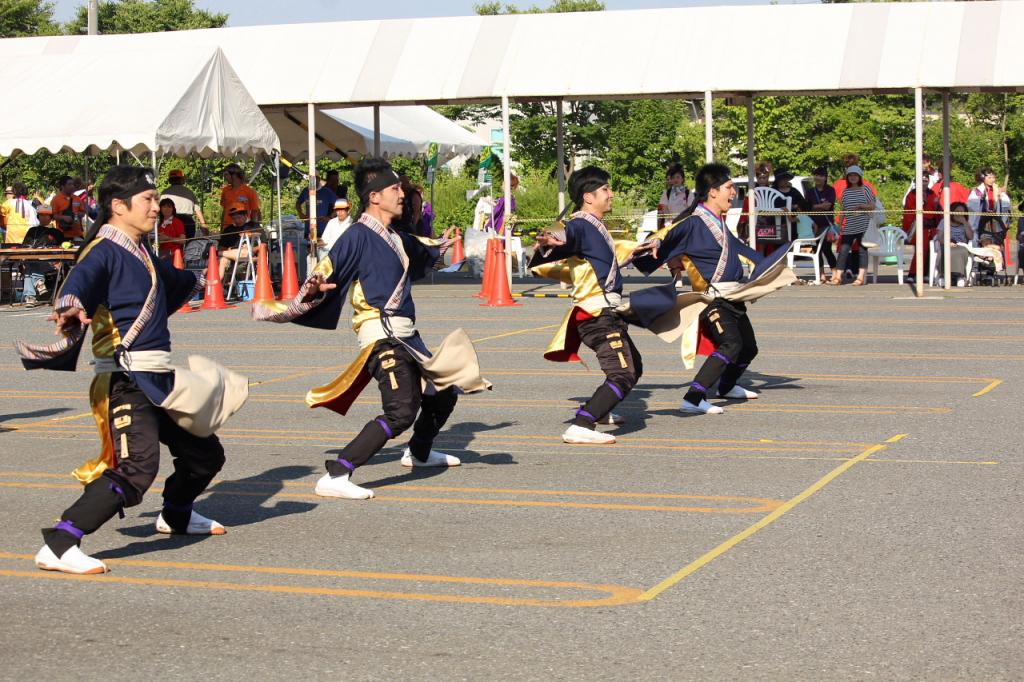 奥州前沢よさこいFesta11中編（奥州前沢よさこいフェスタ2015) 2015/07/12