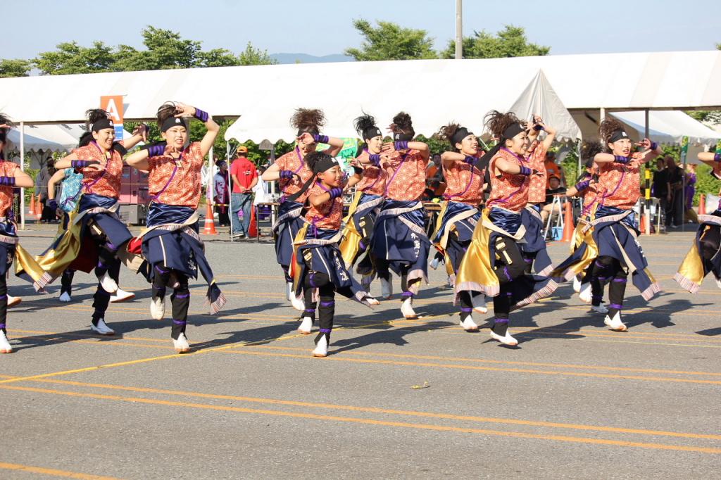 奥州前沢よさこいFesta11中編（奥州前沢よさこいフェスタ2015) 2015/07/12