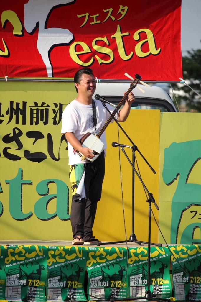 奥州前沢よさこいFesta11中編（奥州前沢よさこいフェスタ2015) 2015/07/12