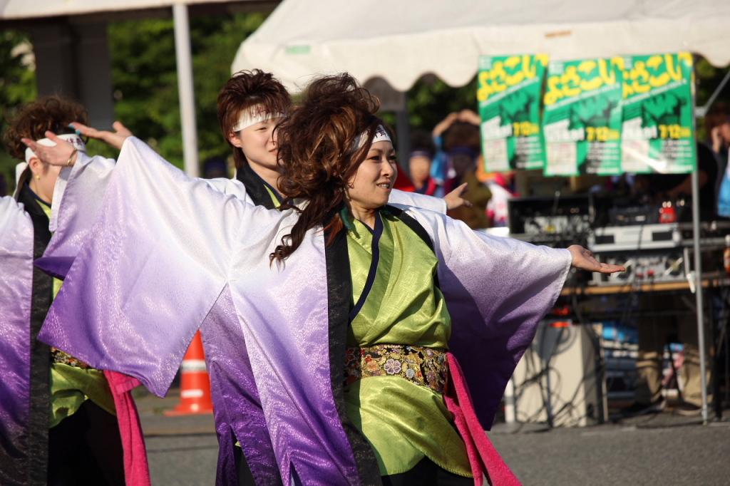 奥州前沢よさこいFesta11中編（奥州前沢よさこいフェスタ2015) 2015/07/12