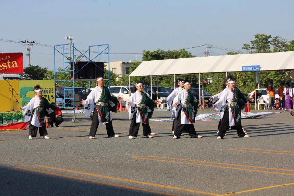 奥州前沢よさこいFesta11中編（奥州前沢よさこいフェスタ2015) 2015/07/12