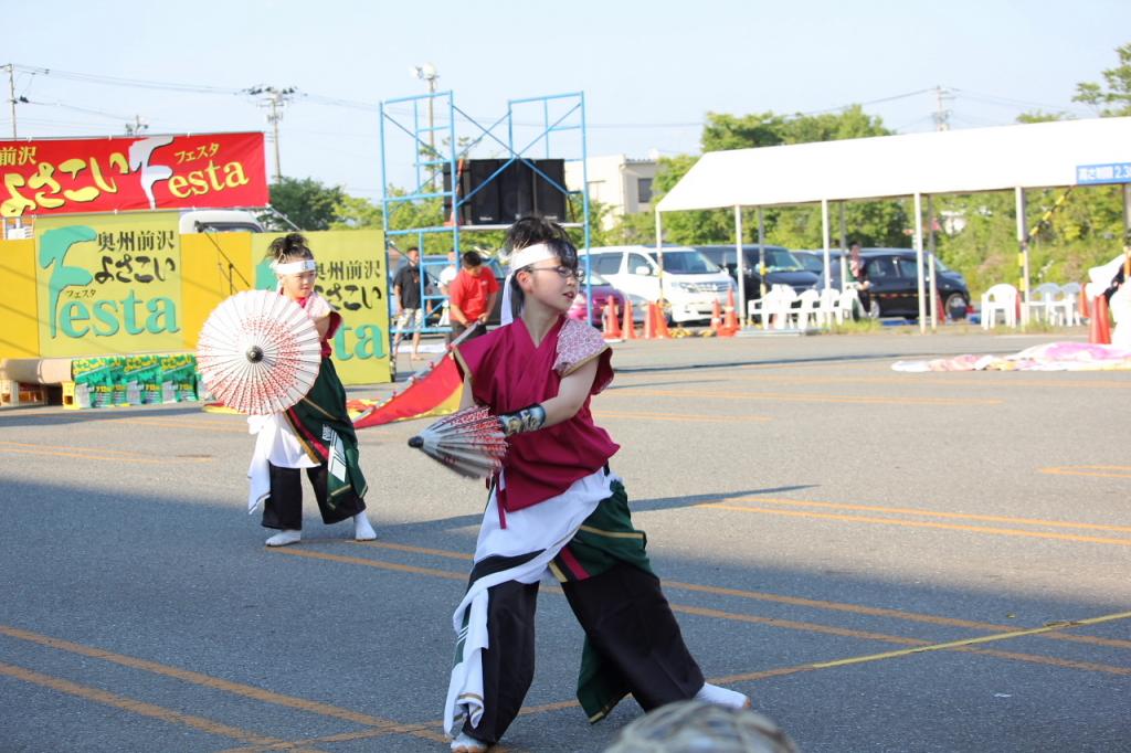 奥州前沢よさこいFesta11中編（奥州前沢よさこいフェスタ2015) 2015/07/12