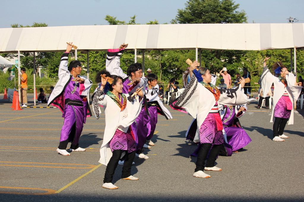 奥州前沢よさこいFesta11中編（奥州前沢よさこいフェスタ2015) 2015/07/12