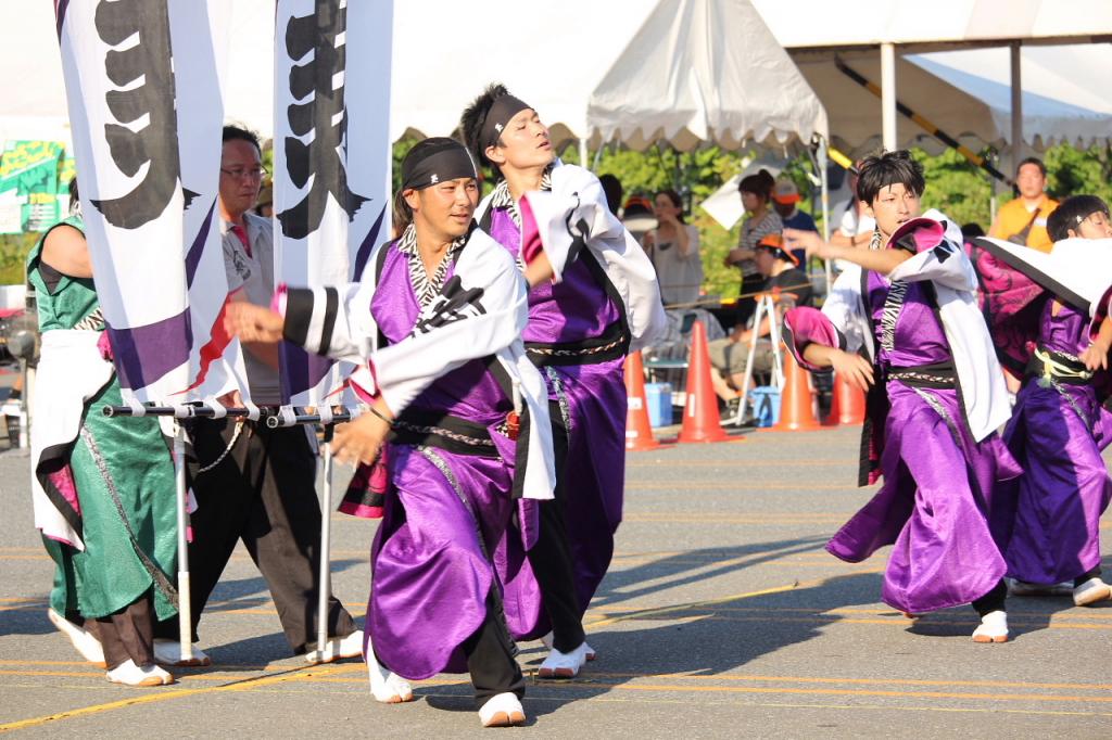 奥州前沢よさこいFesta11中編（奥州前沢よさこいフェスタ2015) 2015/07/12