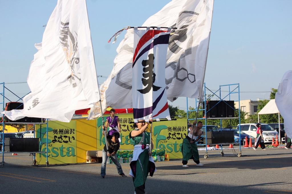 奥州前沢よさこいFesta11中編（奥州前沢よさこいフェスタ2015) 2015/07/12