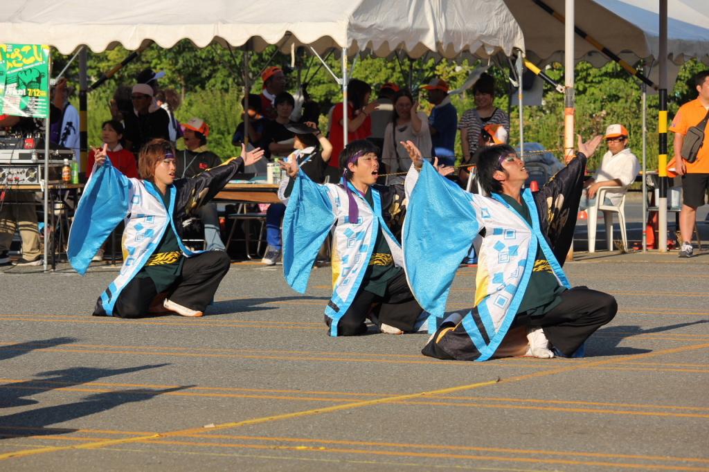 奥州前沢よさこいFesta11中編（奥州前沢よさこいフェスタ2015) 2015/07/12