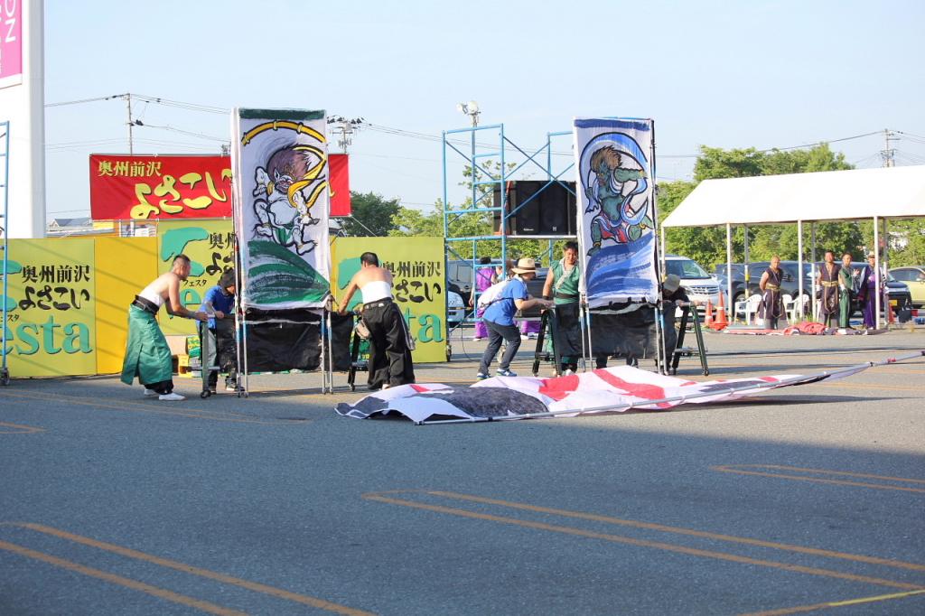 奥州前沢よさこいFesta11中編（奥州前沢よさこいフェスタ2015) 2015/07/12