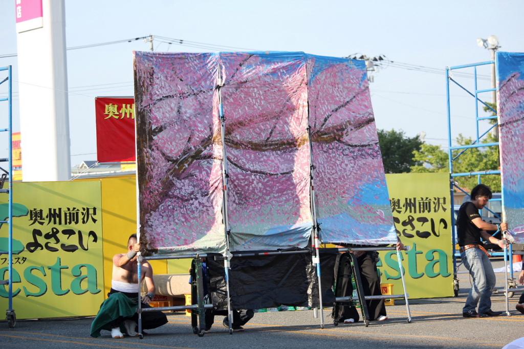 奥州前沢よさこいFesta11中編（奥州前沢よさこいフェスタ2015) 2015/07/12