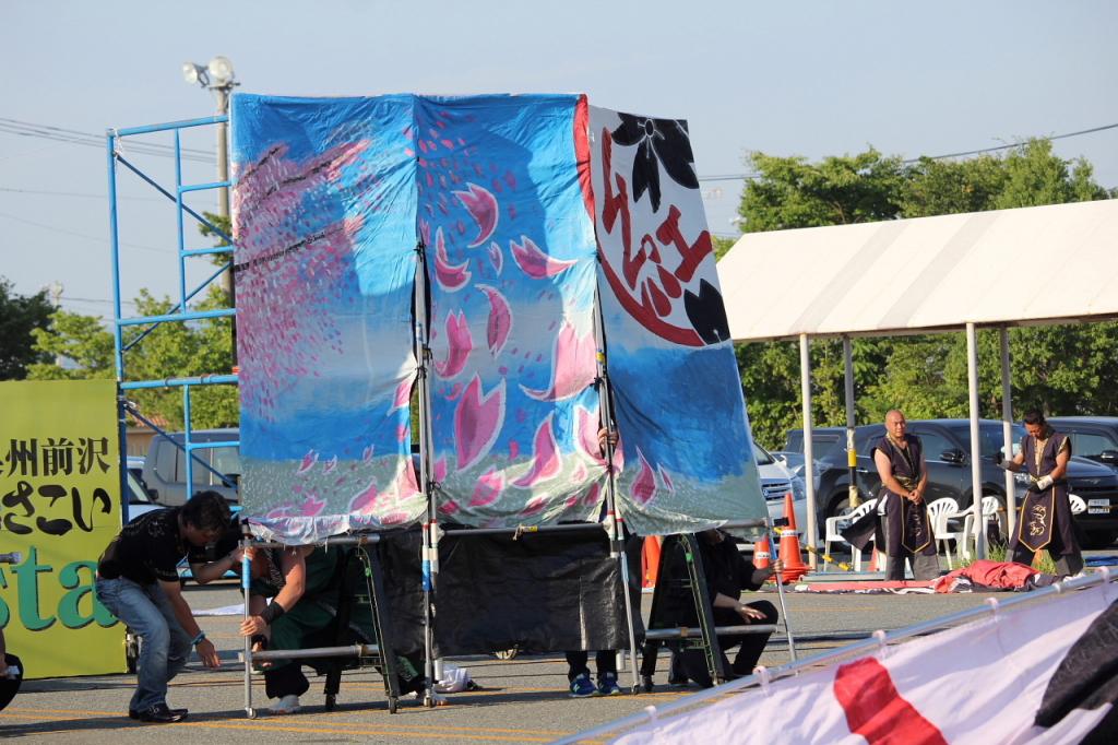 奥州前沢よさこいFesta11中編（奥州前沢よさこいフェスタ2015) 2015/07/12