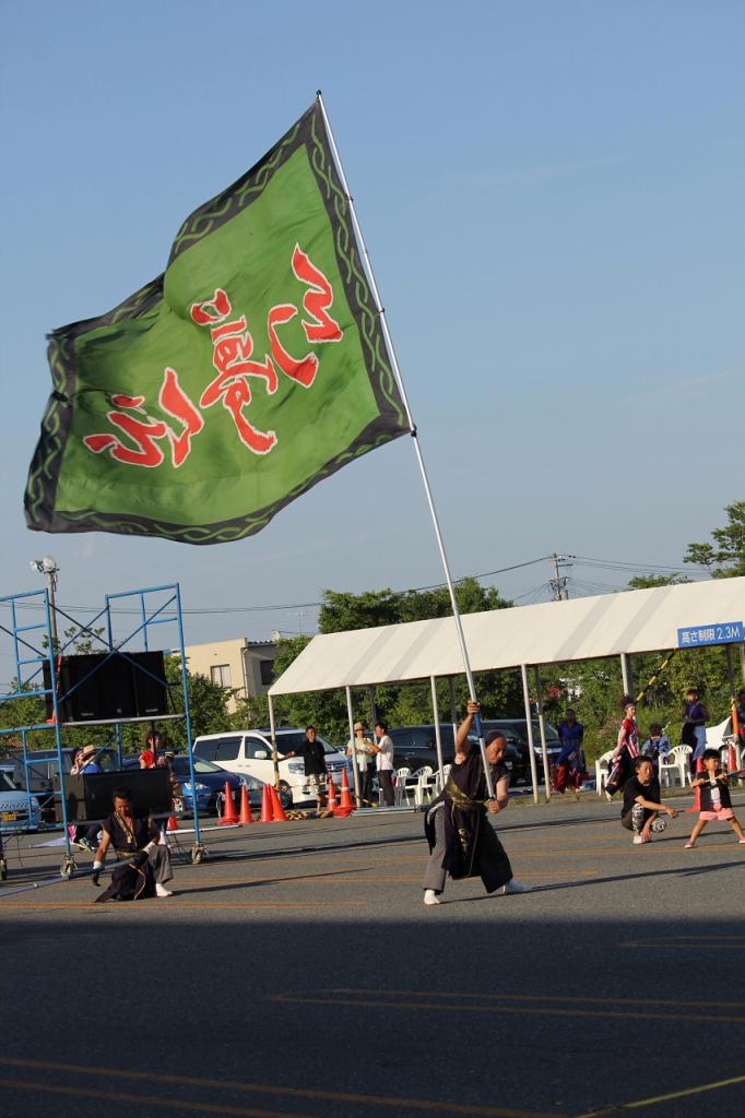 奥州前沢よさこいFesta11中編（奥州前沢よさこいフェスタ2015) 2015/07/12