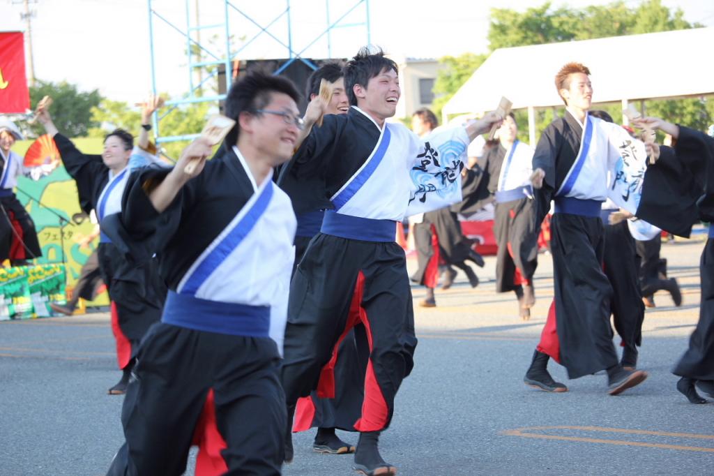 奥州前沢よさこいFesta11中編（奥州前沢よさこいフェスタ2015) 2015/07/12