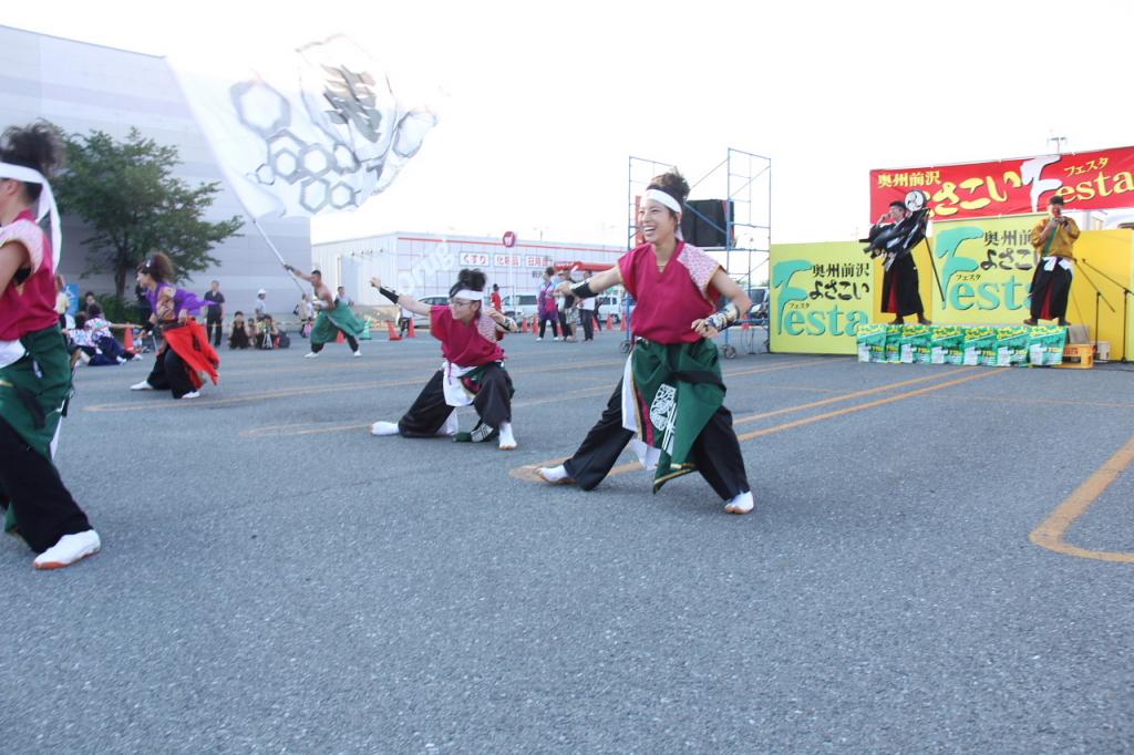 奥州前沢よさこいFesta11中編（奥州前沢よさこいフェスタ2015) 2015/07/12