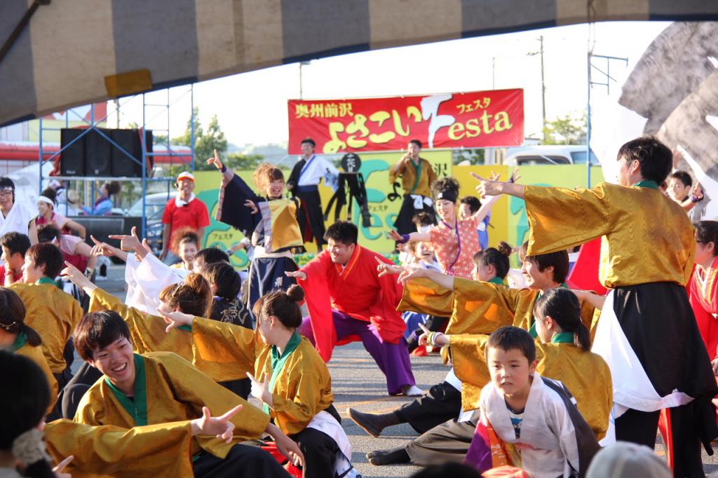 奥州前沢よさこいFesta11中編（奥州前沢よさこいフェスタ2015) 2015/07/12