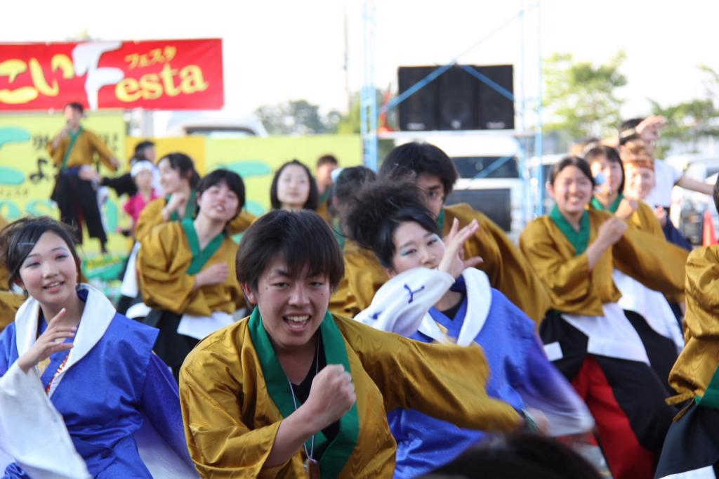 奥州前沢よさこいFesta11中編（奥州前沢よさこいフェスタ2015) 2015/07/12