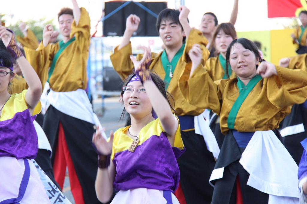 奥州前沢よさこいFesta11中編（奥州前沢よさこいフェスタ2015) 2015/07/12