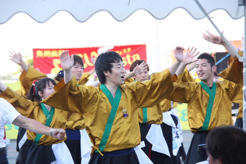 奥州前沢よさこいFesta11中編（奥州前沢よさこいフェスタ2015) 2015/07/12