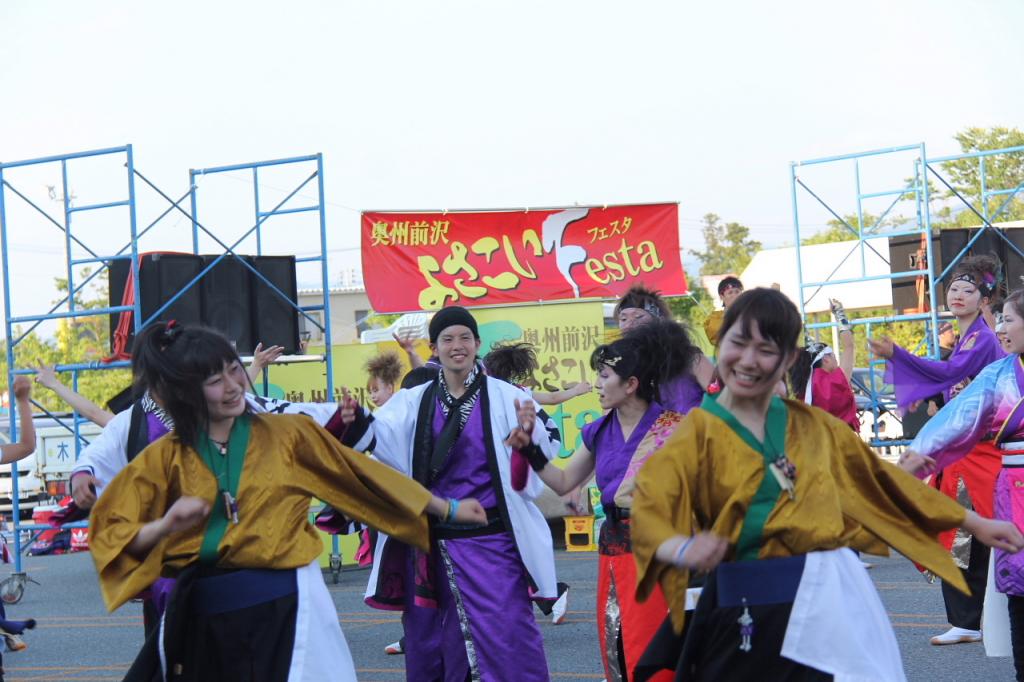 奥州前沢よさこいFesta11中編（奥州前沢よさこいフェスタ2015) 2015/07/12
