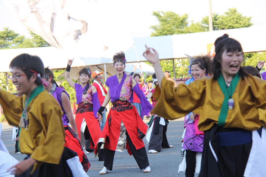 奥州前沢よさこいFesta11中編（奥州前沢よさこいフェスタ2015) 2015/07/12