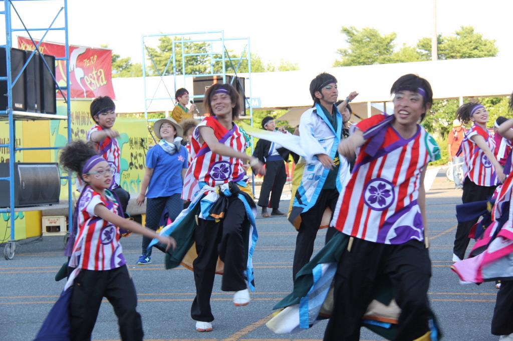 奥州前沢よさこいFesta11中編（奥州前沢よさこいフェスタ2015) 2015/07/12