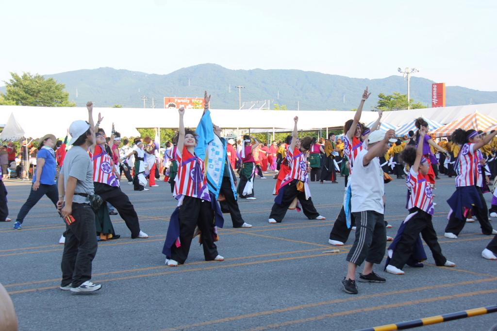 奥州前沢よさこいFesta11中編（奥州前沢よさこいフェスタ2015) 2015/07/12