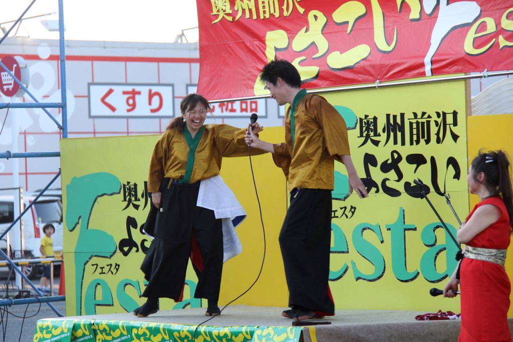 奥州前沢よさこいFesta11中編（奥州前沢よさこいフェスタ2015) 2015/07/12