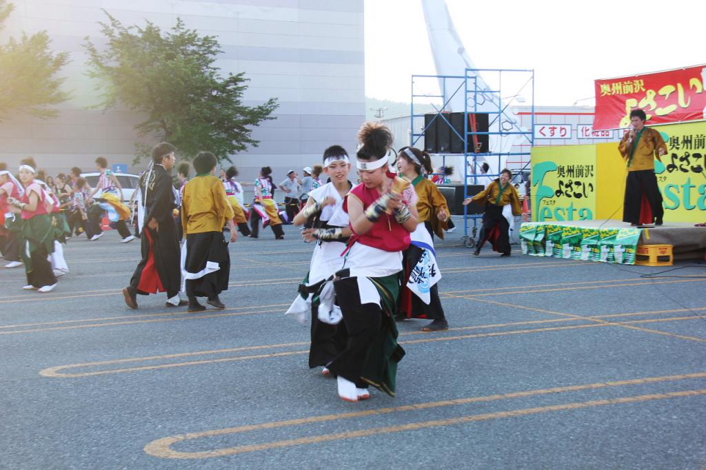 奥州前沢よさこいFesta11中編（奥州前沢よさこいフェスタ2015) 2015/07/12