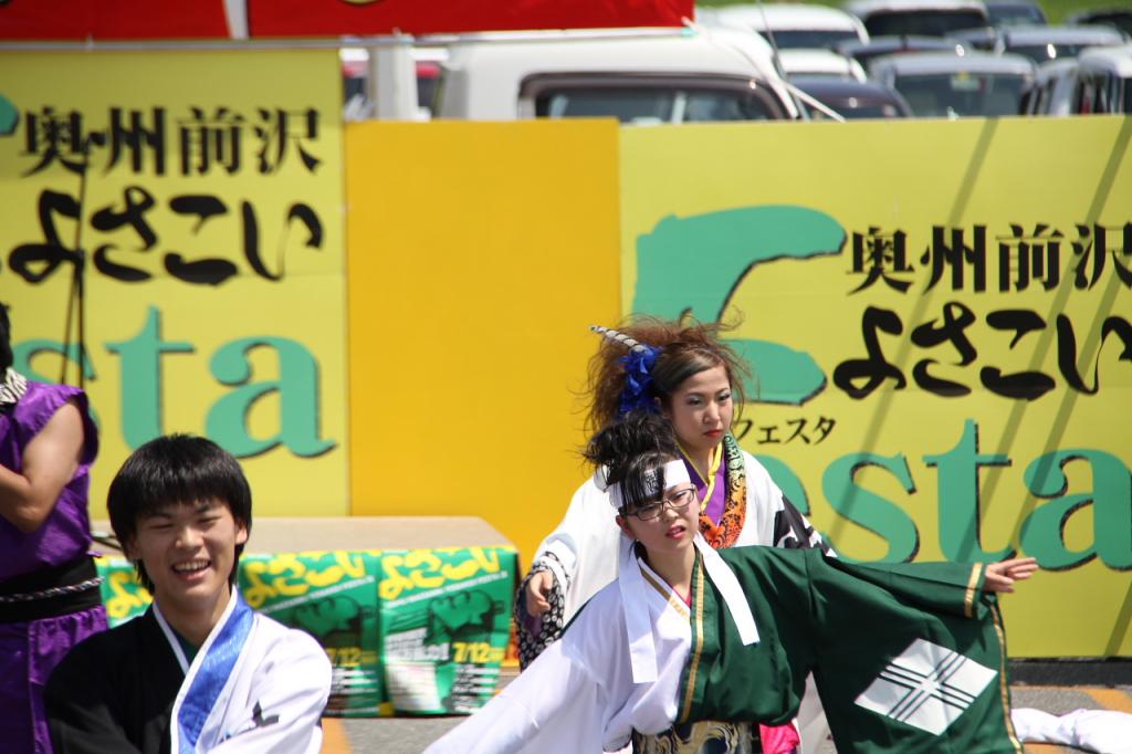 奥州前沢よさこいFesta11後編（奥州前沢よさこいフェスタ2015) 2015/07/12