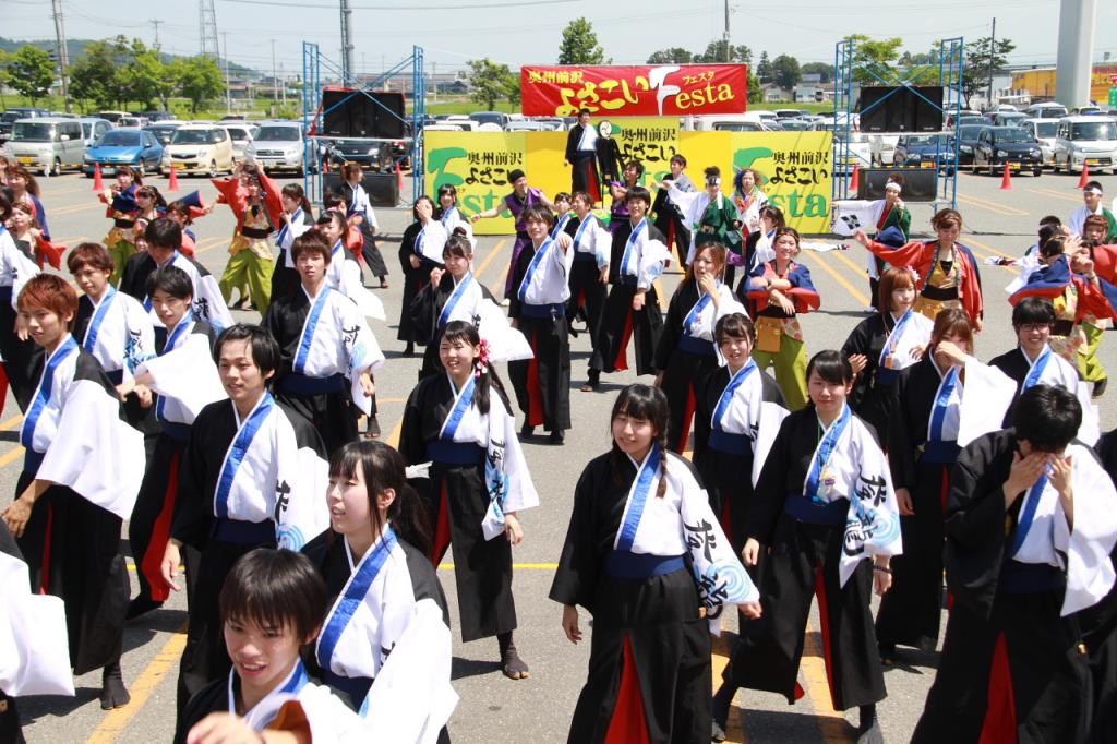 奥州前沢よさこいFesta11後編（奥州前沢よさこいフェスタ2015) 2015/07/12