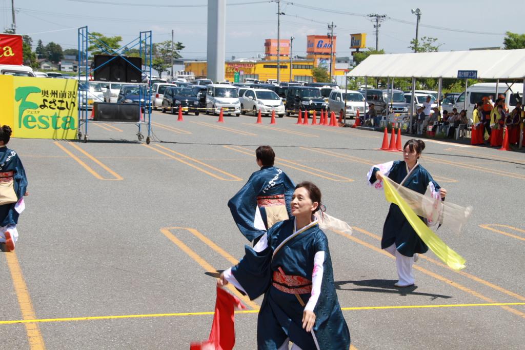 奥州前沢よさこいFesta11後編（奥州前沢よさこいフェスタ2015) 2015/07/12