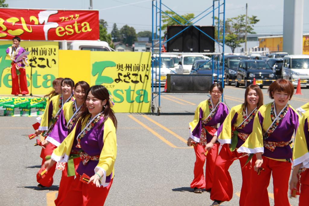 奥州前沢よさこいFesta11後編（奥州前沢よさこいフェスタ2015) 2015/07/12