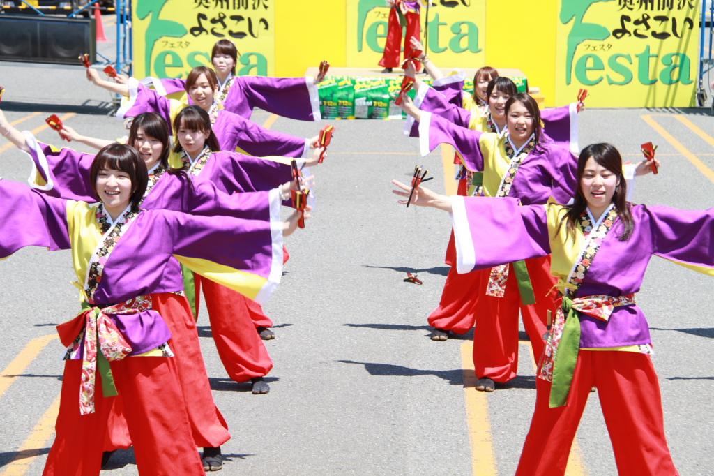 奥州前沢よさこいFesta11後編（奥州前沢よさこいフェスタ2015) 2015/07/12