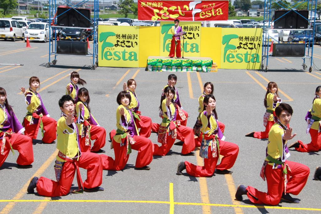 奥州前沢よさこいFesta11後編（奥州前沢よさこいフェスタ2015) 2015/07/12