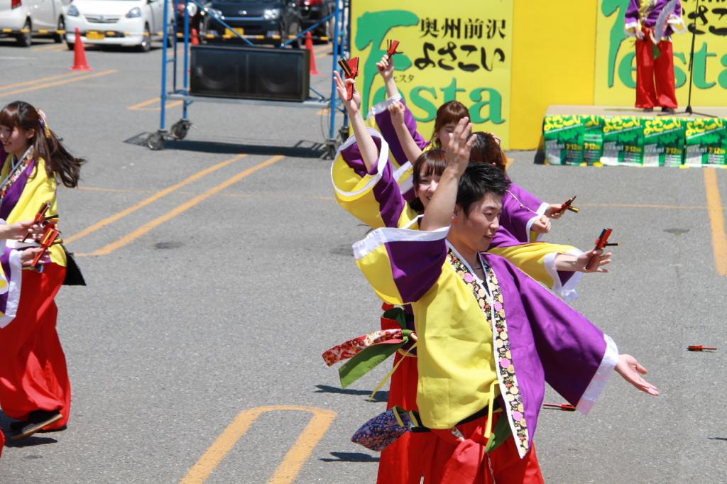 奥州前沢よさこいFesta11後編（奥州前沢よさこいフェスタ2015) 2015/07/12