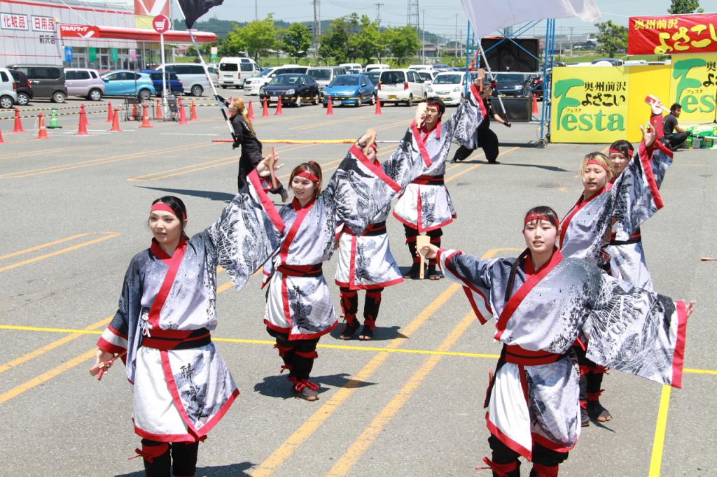 奥州前沢よさこいFesta11後編（奥州前沢よさこいフェスタ2015) 2015/07/12