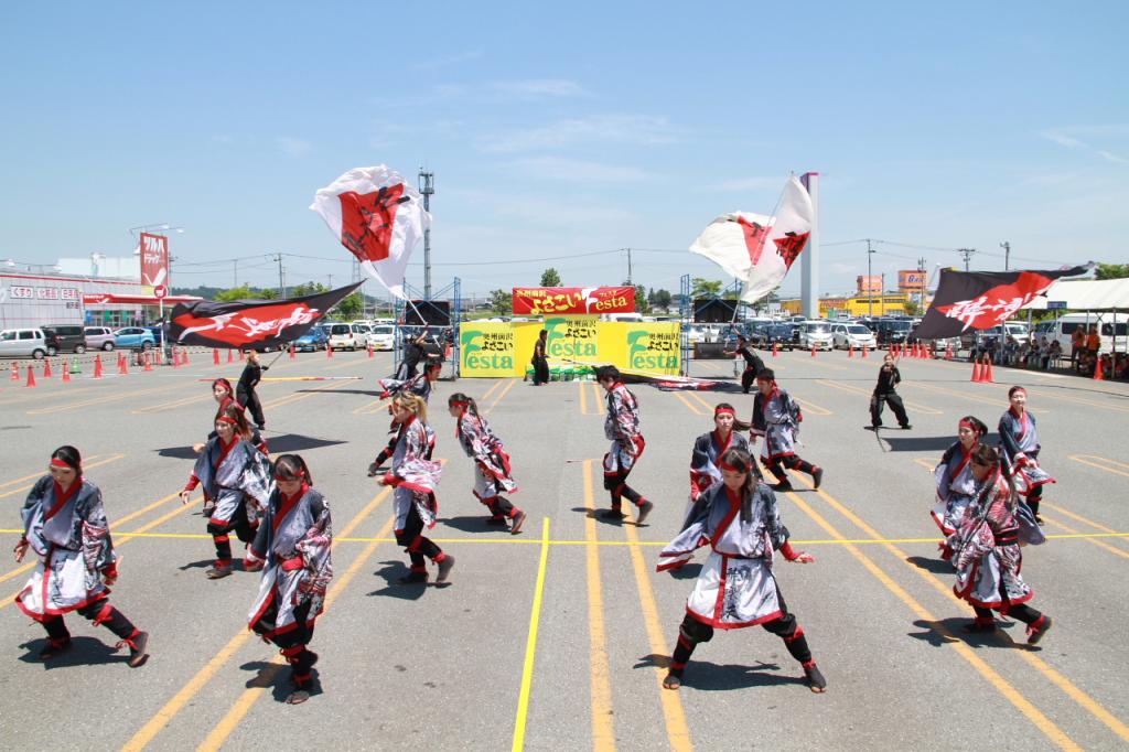 奥州前沢よさこいFesta11後編（奥州前沢よさこいフェスタ2015) 2015/07/12